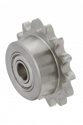 DRCSBW chain idler with pressed-in bearings